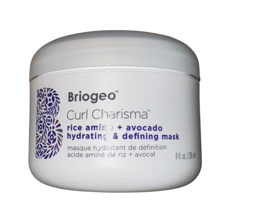 Briogeo Curl Charisma Hydrating Defining Mask 8fl oz Rice Amino Avocado Luxury